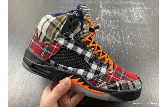 Retro FD4814-008  FD4814-008 Jordan 5 Plaid 0317